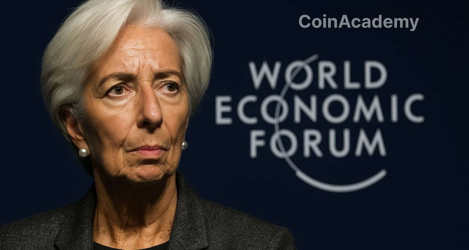 christine lagarde bce europe wef