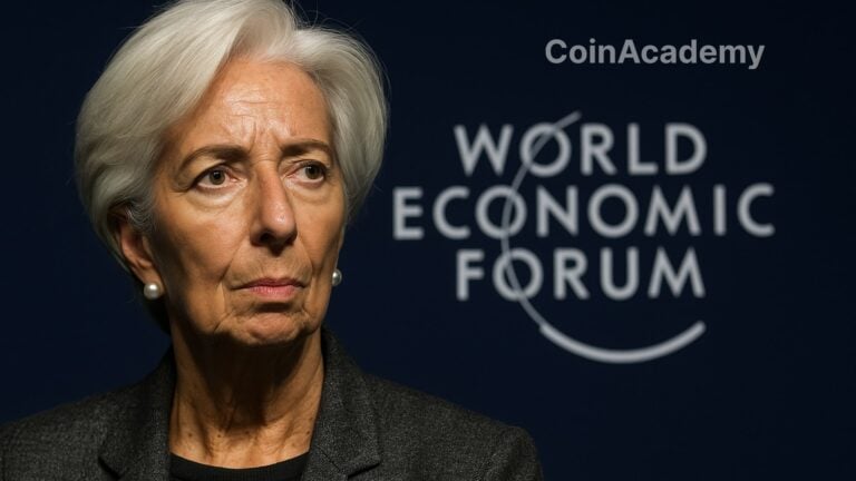 christine lagarde bce europe wef