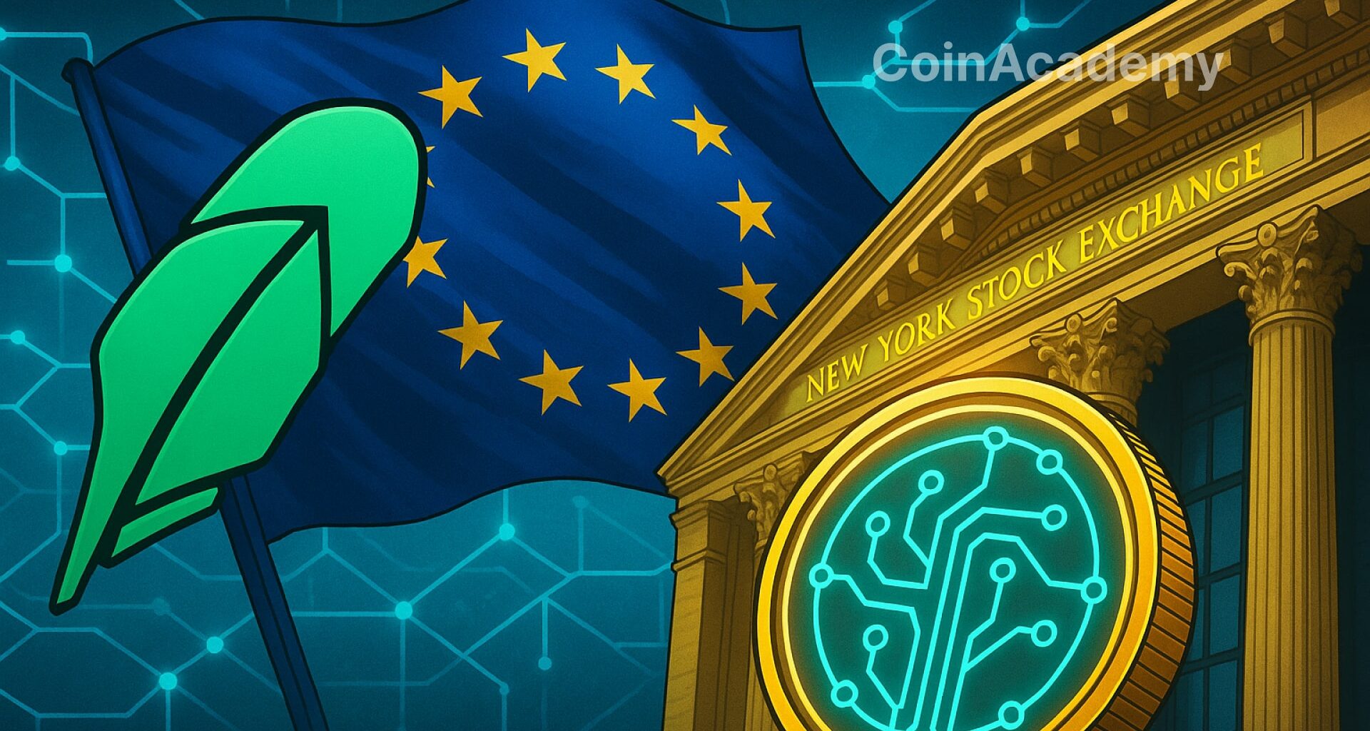 europe robinhood tokenise actions blockchain