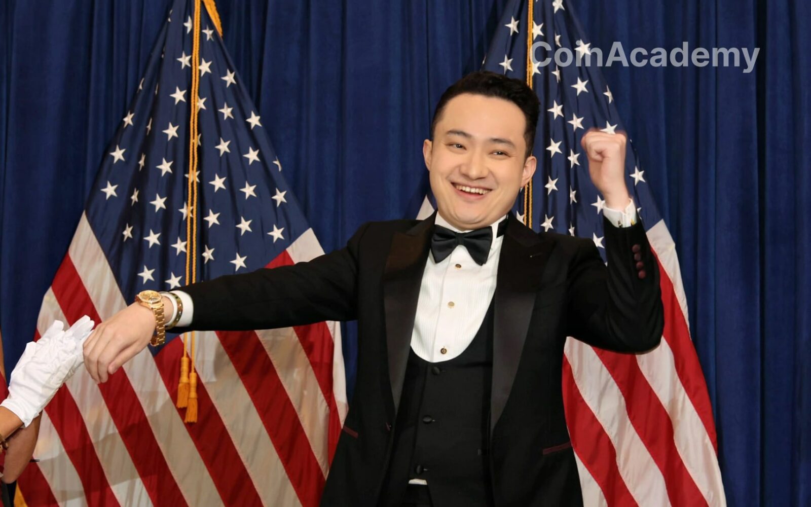 justin sun trump diner