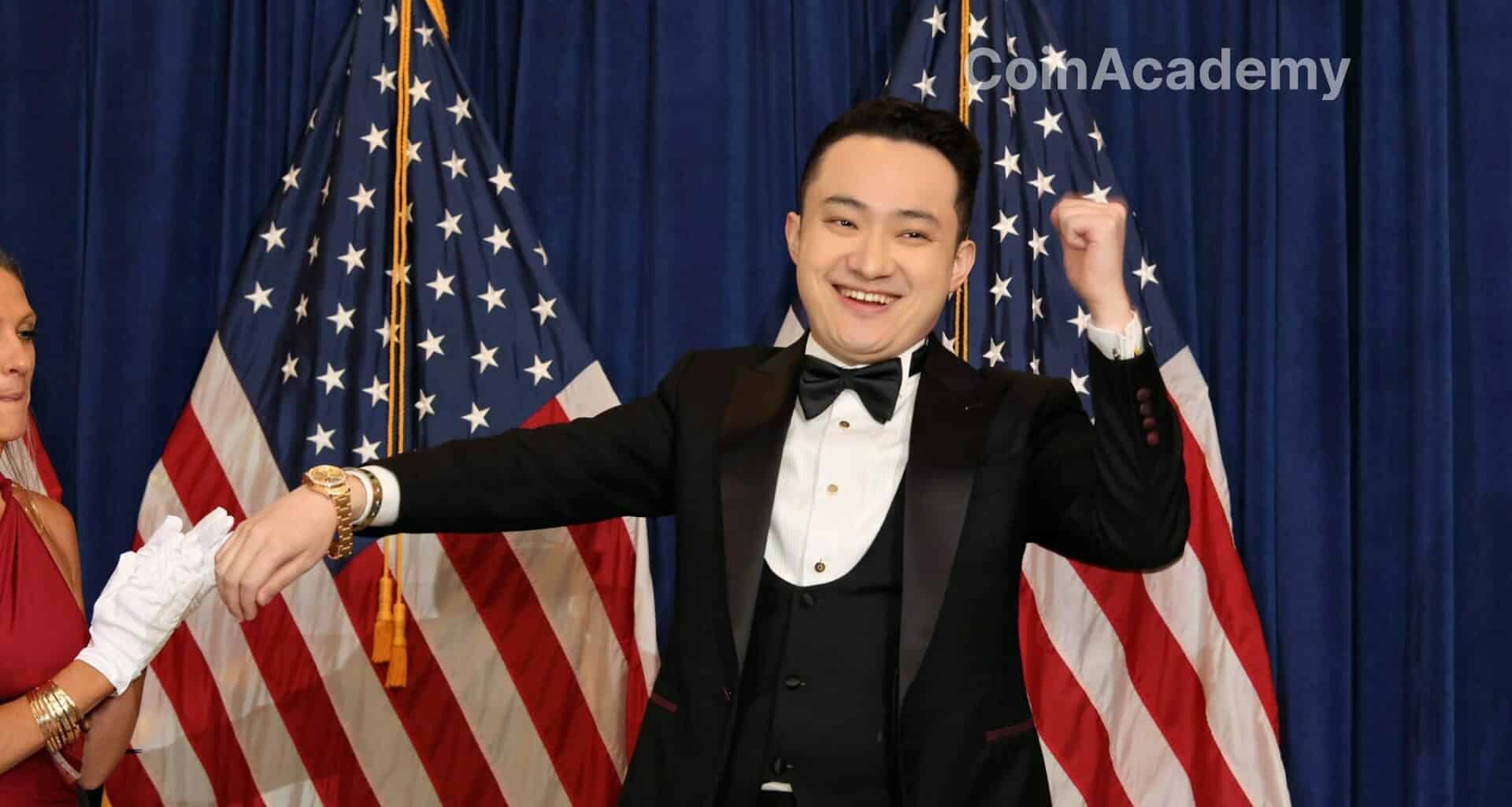 justin sun trump diner