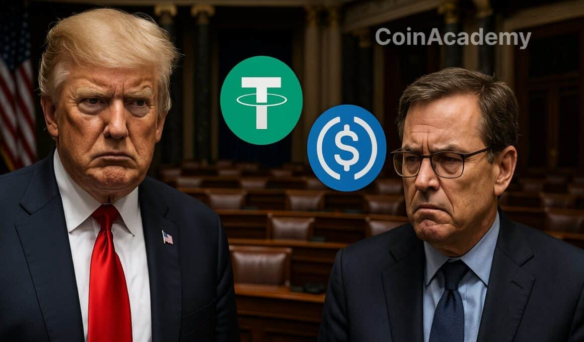 trump genius act stablecoins senat