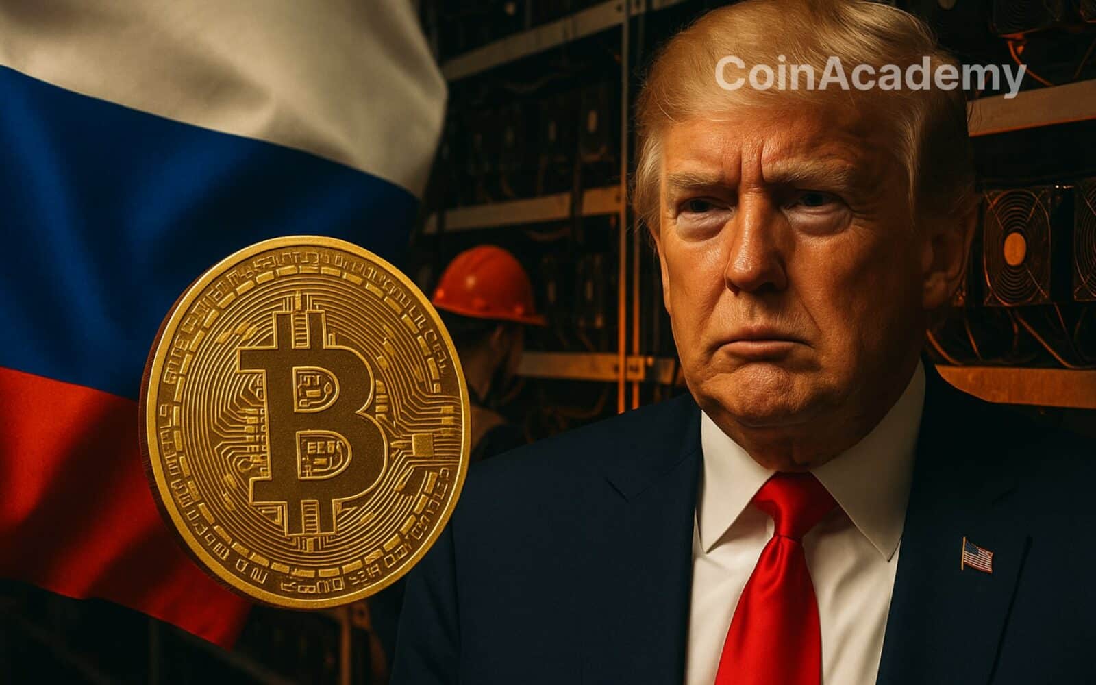 trump mining bitcoin russie