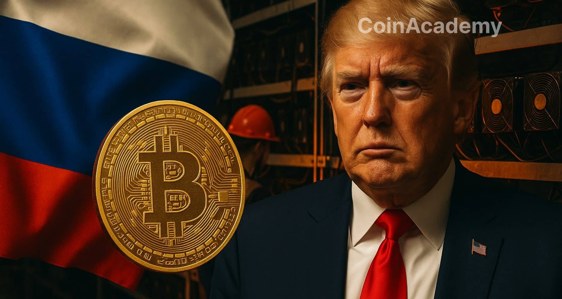trump mining bitcoin russie