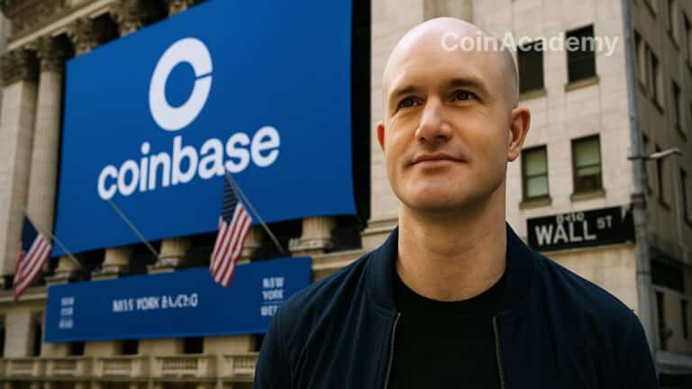 brian armstrong coinbase coin action bourse