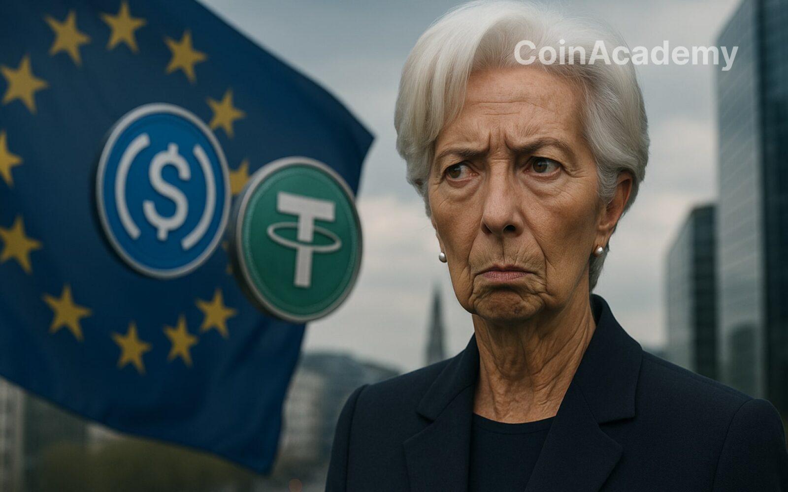 christine lagarde europe bce stablecoins