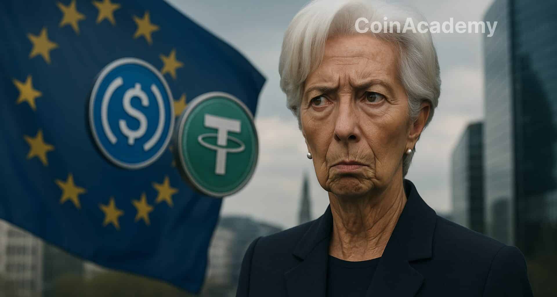 christine lagarde europe bce stablecoins