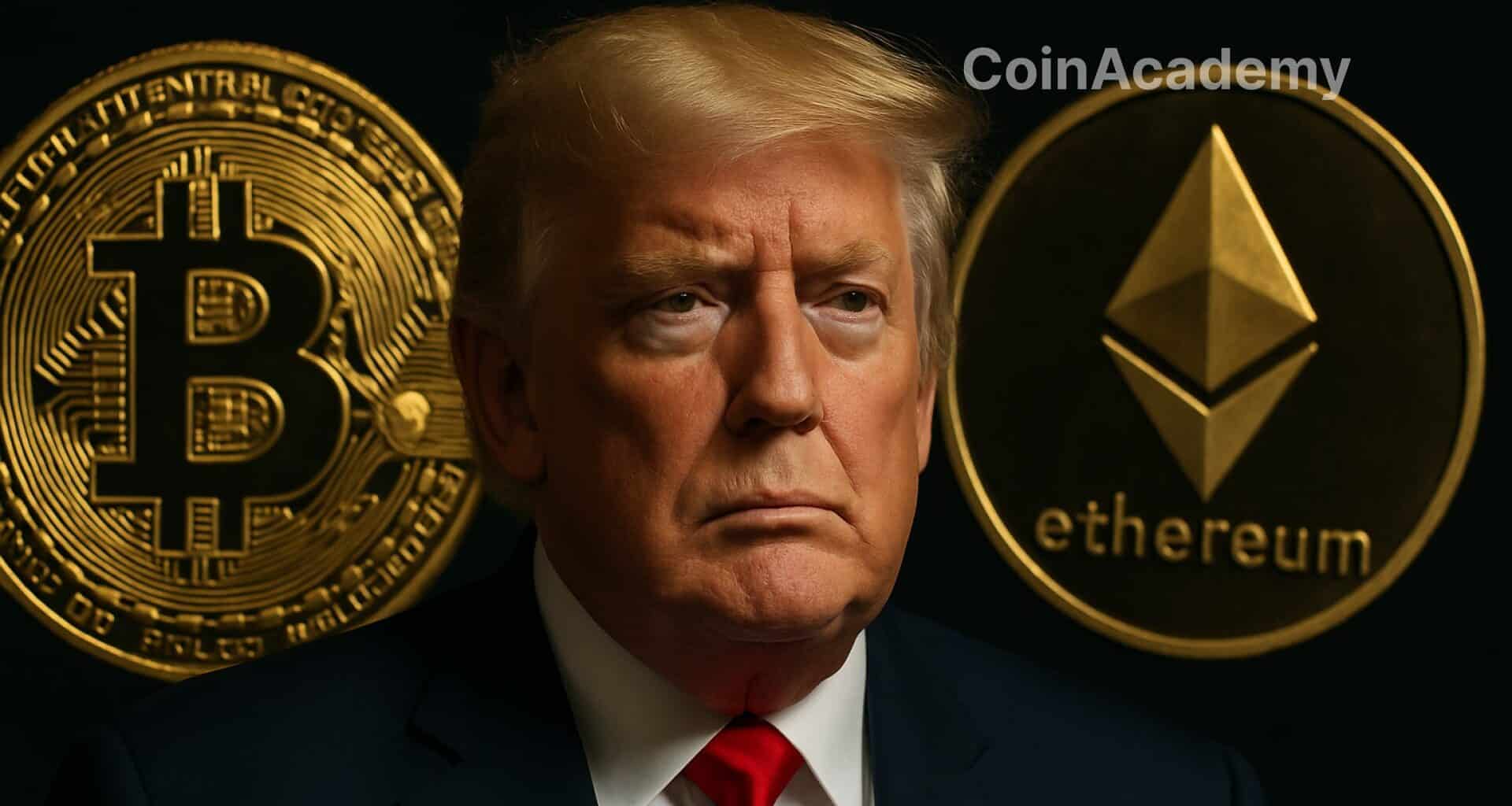 donald trump bitcoin ethereum etf btc eth
