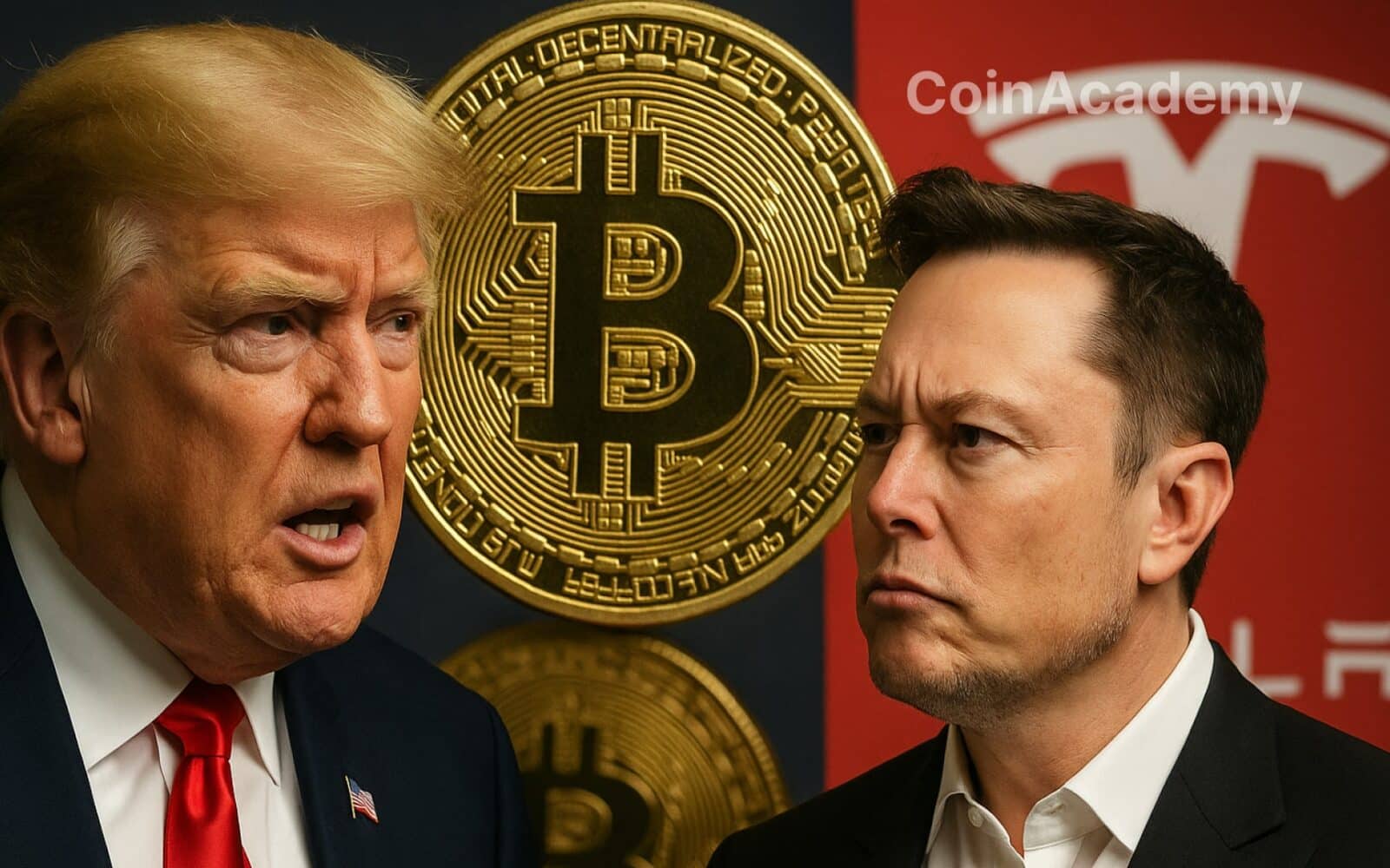 donald trump elon musk bitcoin btc tesla tsla