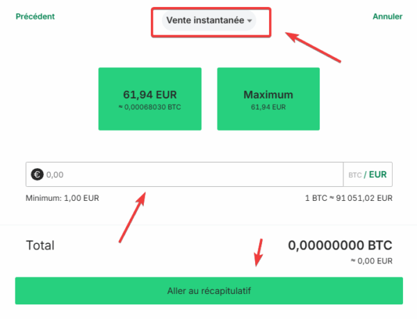 Comment vendre du Bitcoin (BTC) en 2025 - Guide complet pour les débutants