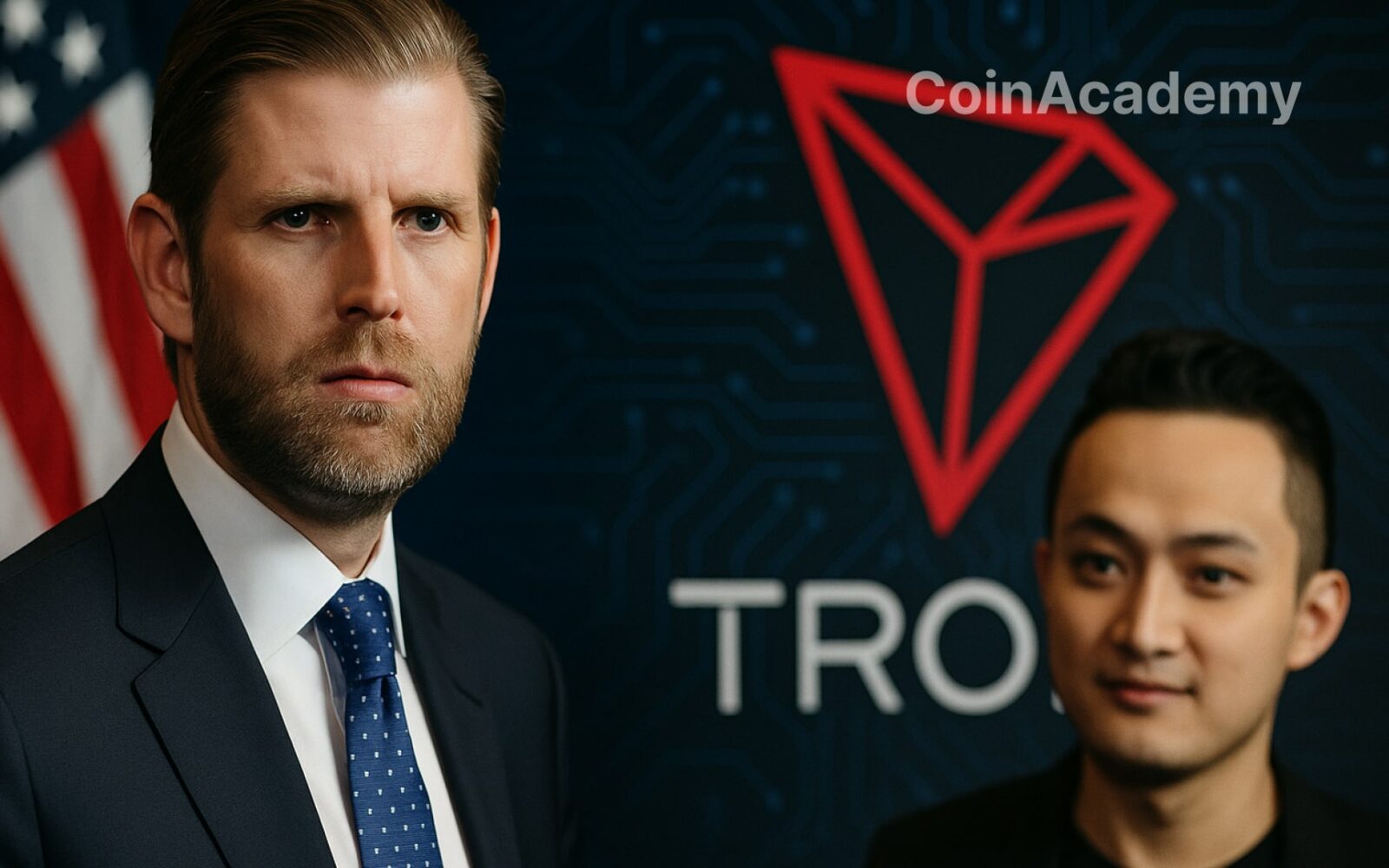 justin sun tron eric trump ipo bourse trx