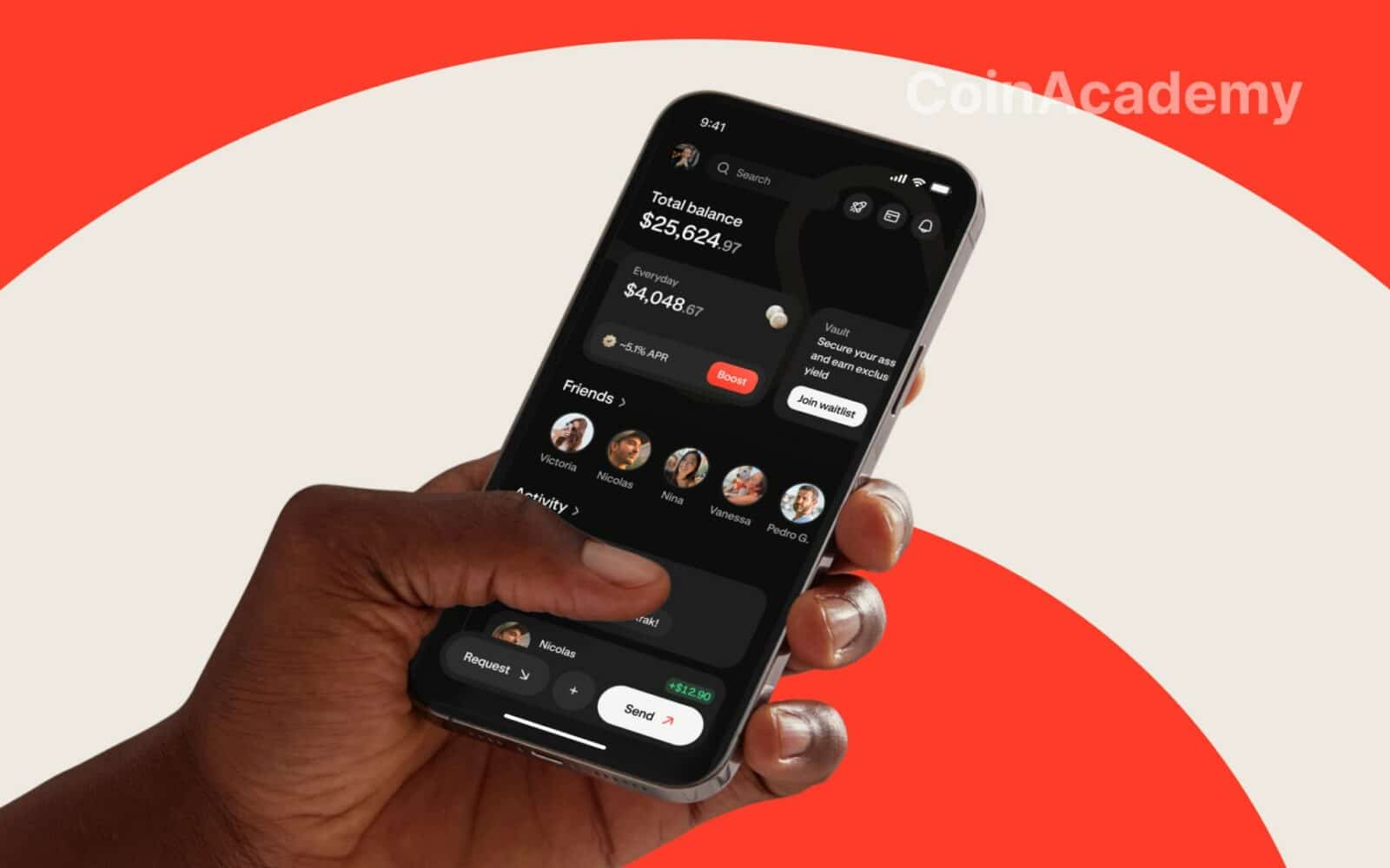 kraken krak super app argent