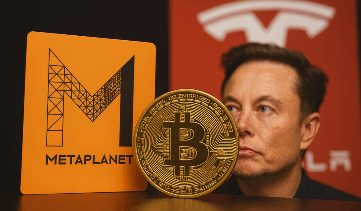 metaplanet tesla bitcoin btc