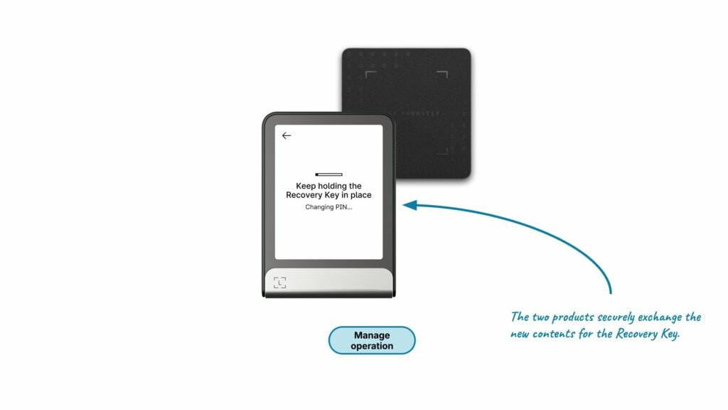 recovery key ledger stax