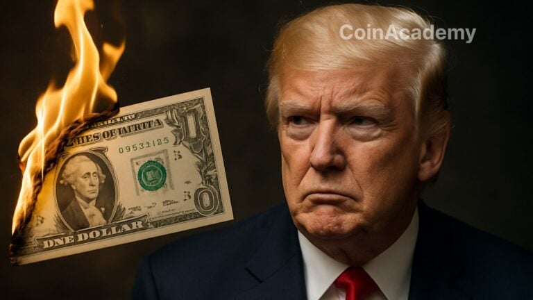 trump dollar chute usa