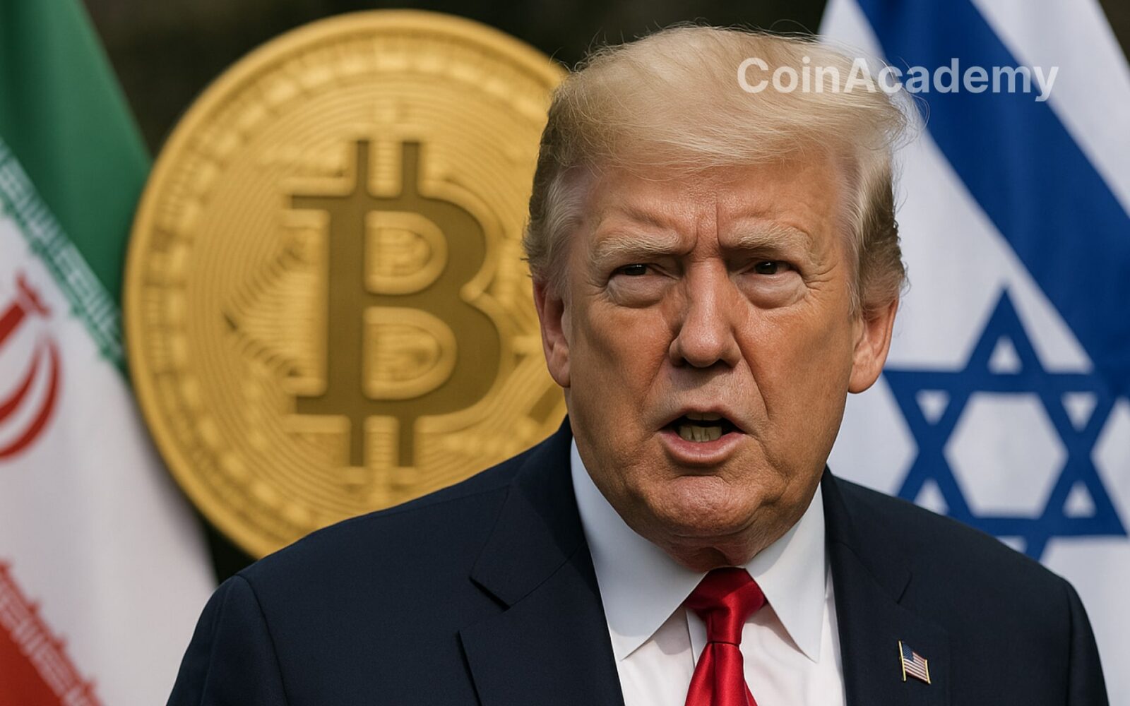 trump iran israel bitcoin btc