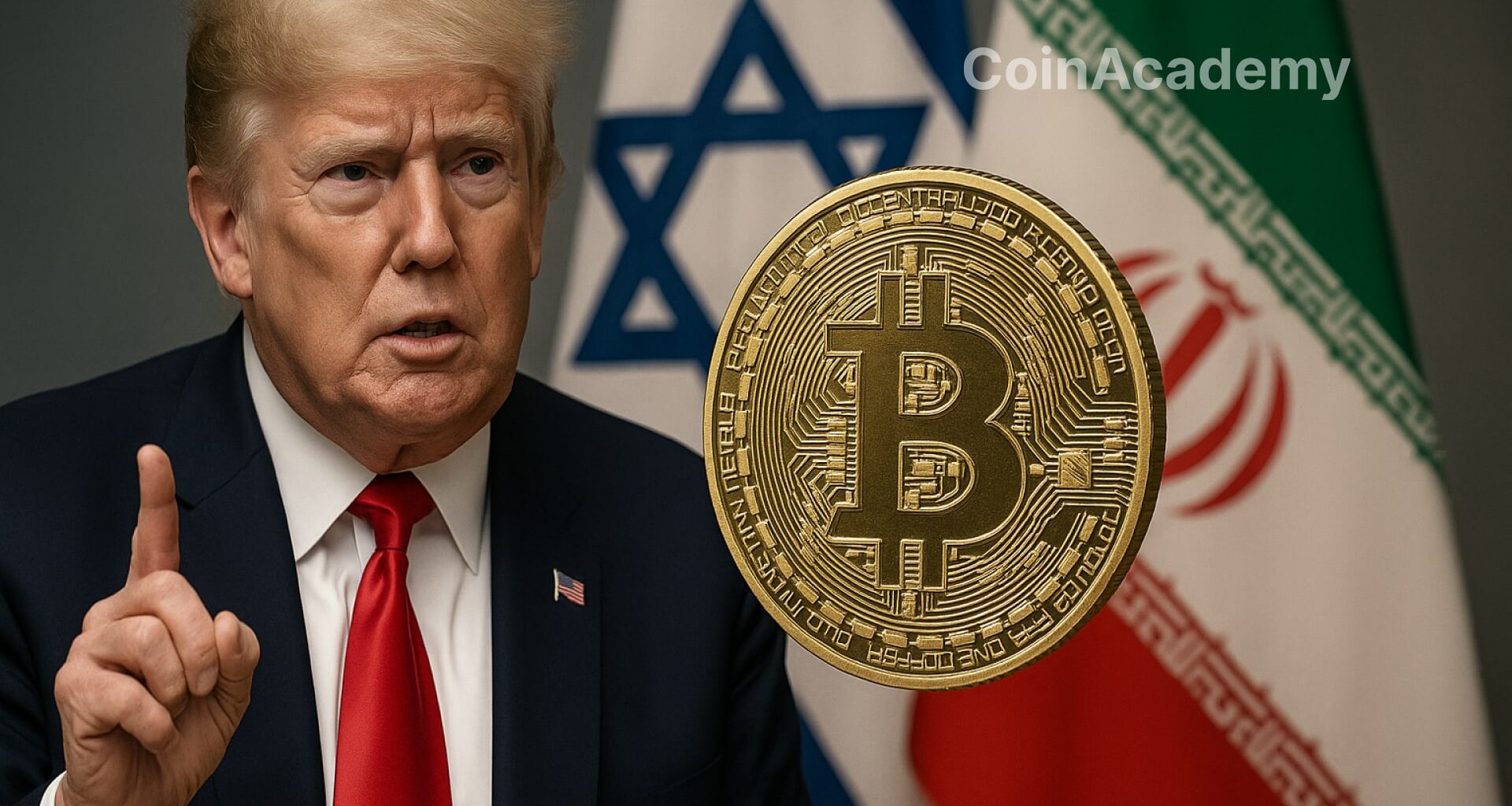 trump israel iran bitcoin btc