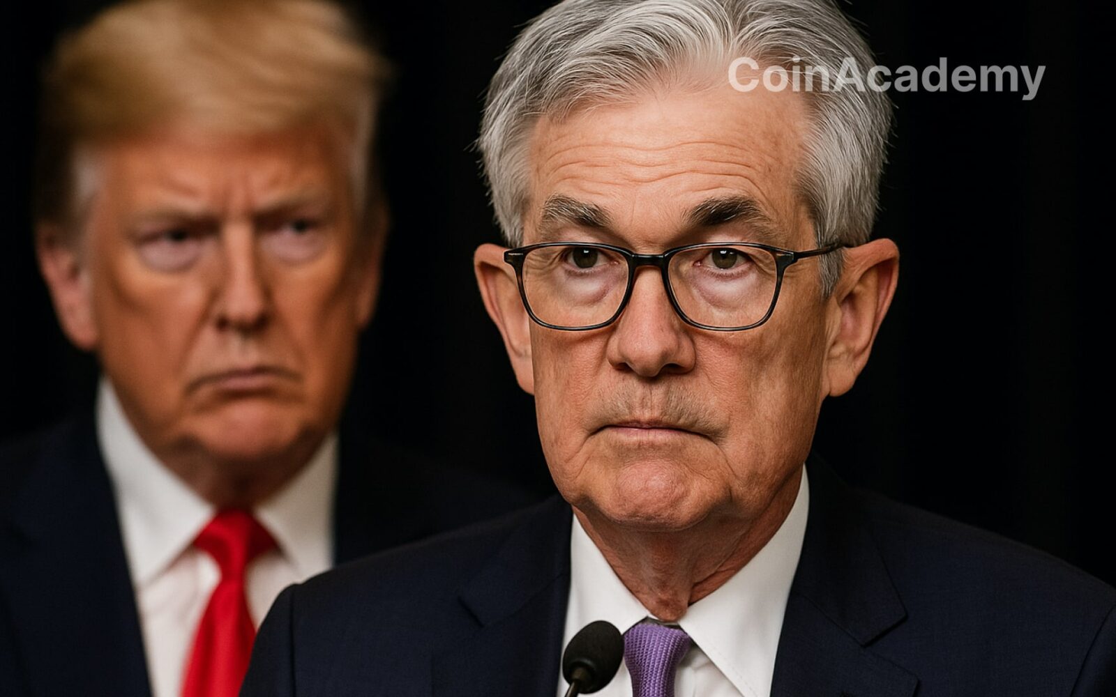 trump powell fed usa inflation taux