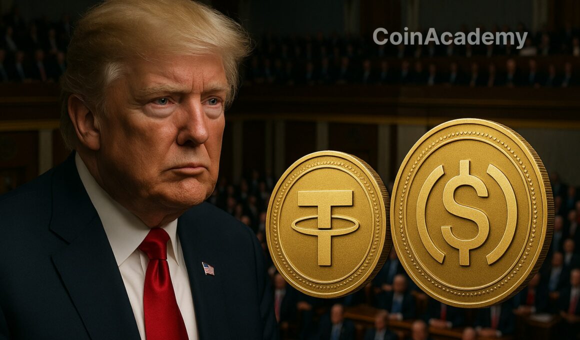 trump senat usa regulatiuon stablecoin genius