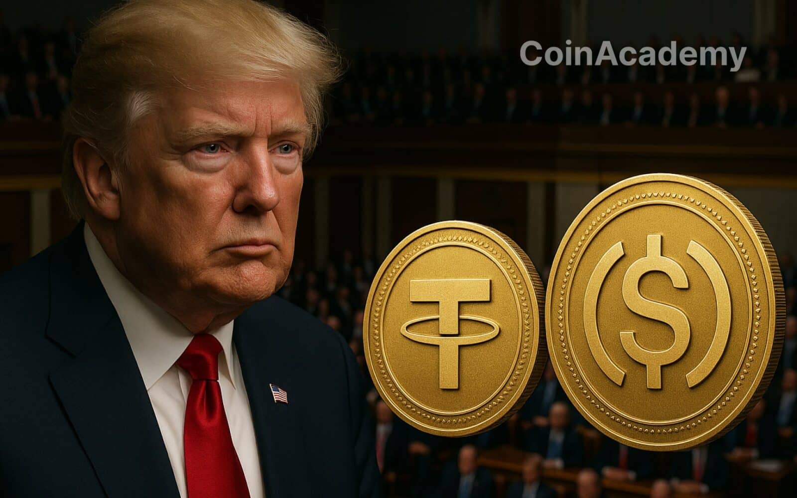trump senat usa regulatiuon stablecoin genius