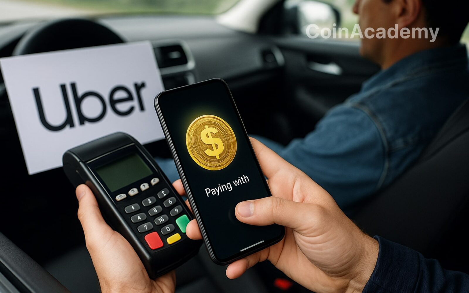 uber paiement stablecoins crypto