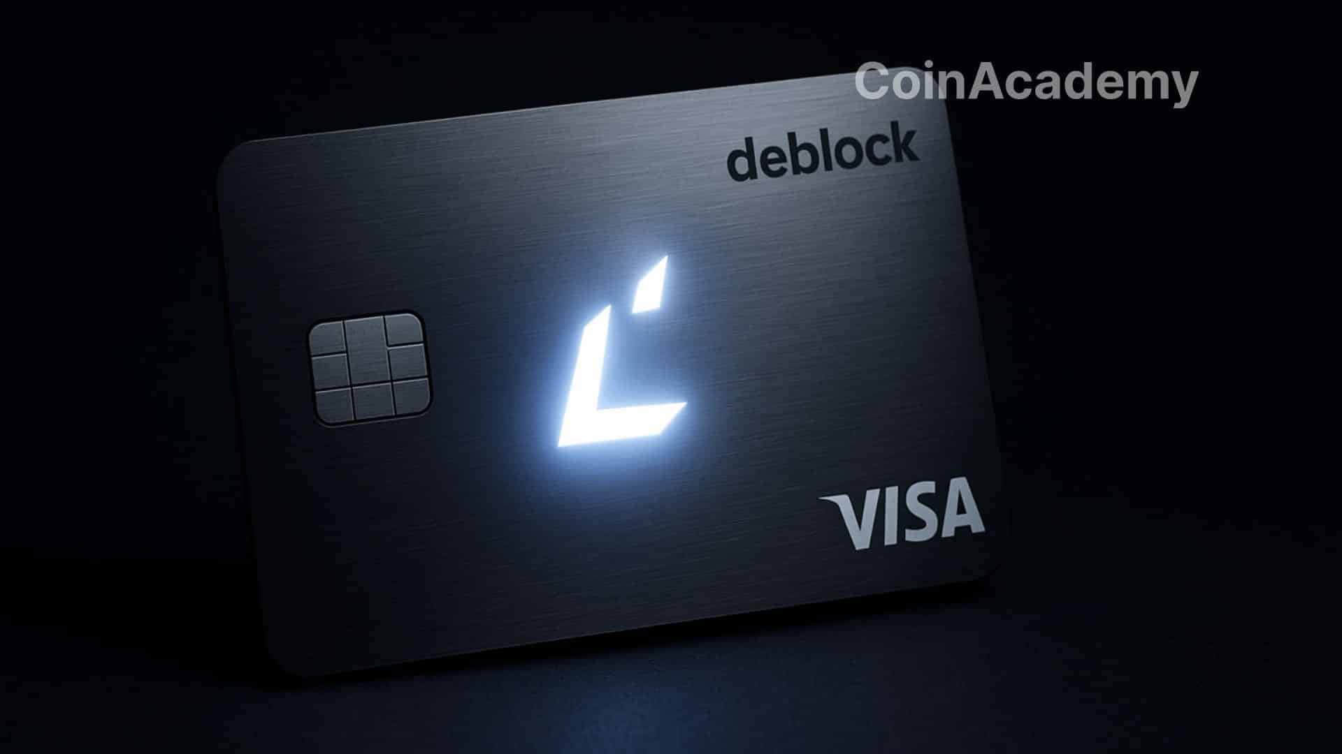 Deblock lance la première carte bancaire métal LED au monde