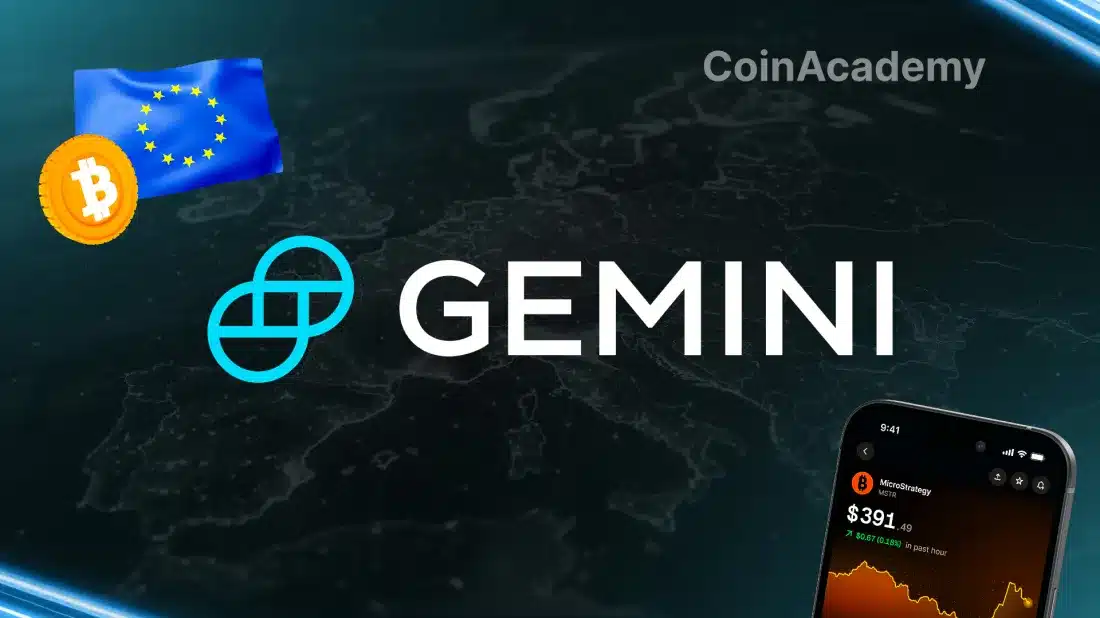 Gemini actions tokenisees Europe