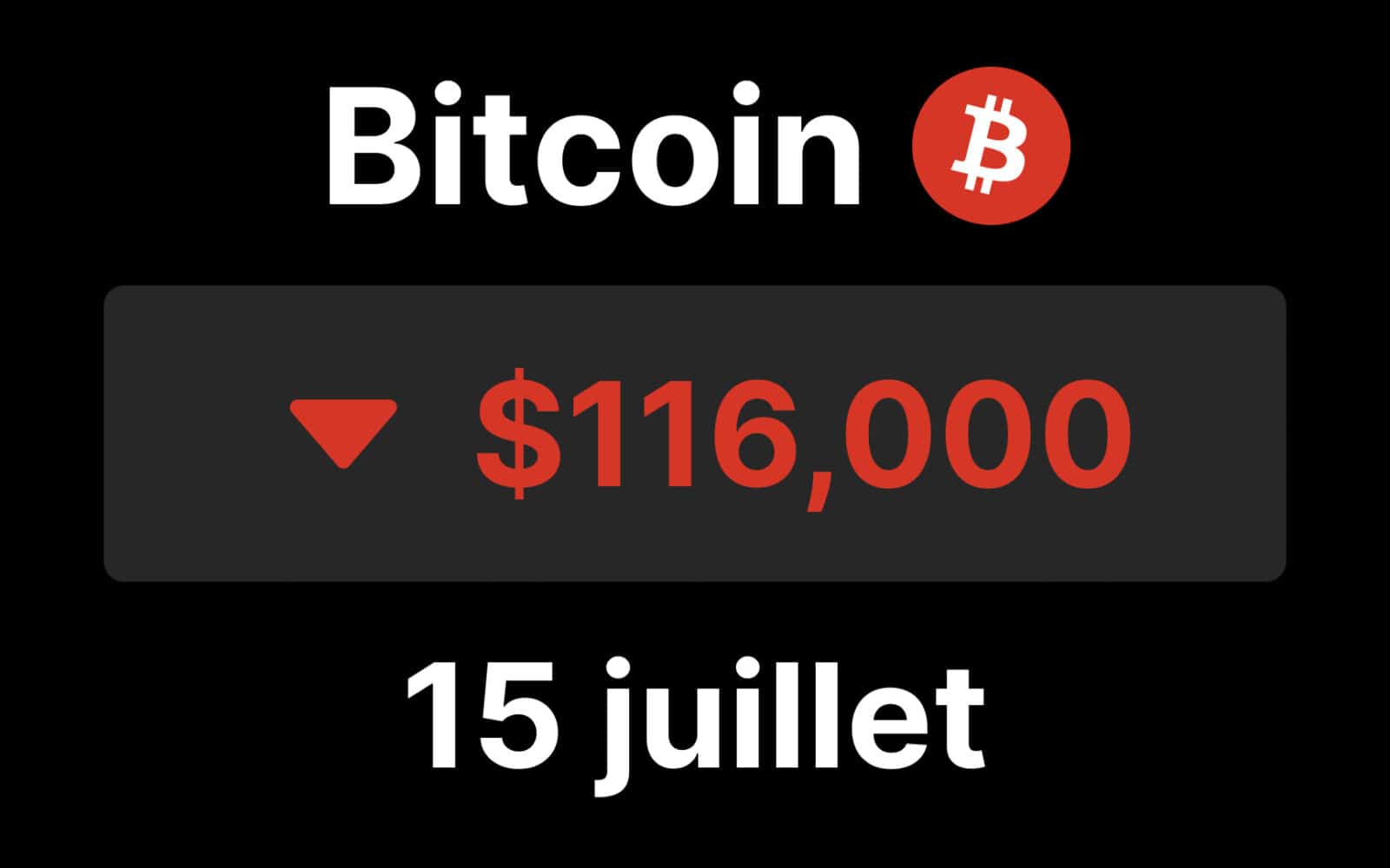 btc chute 116 000 bitcoin
