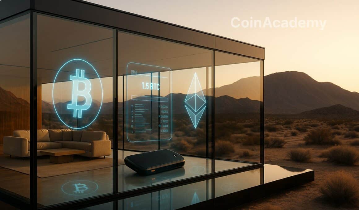 christies immobilier luxe crypto
