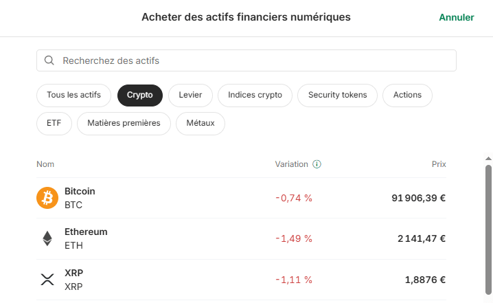 achat crypto biptanda paypal tuto