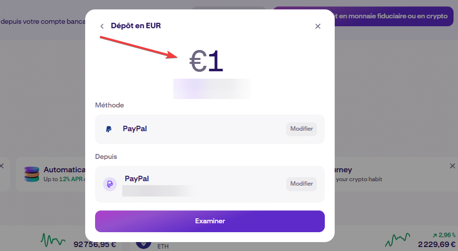 acheter crypto paypal kraken