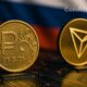 rouble stablecoin russie tron