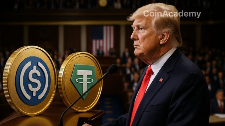 trump chambre congres genius act stablecoins