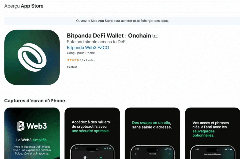 Bitpanda defi wallet