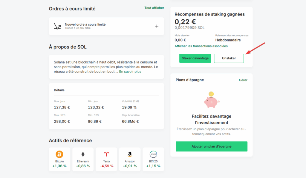 solana sol bitpanda staking crypto