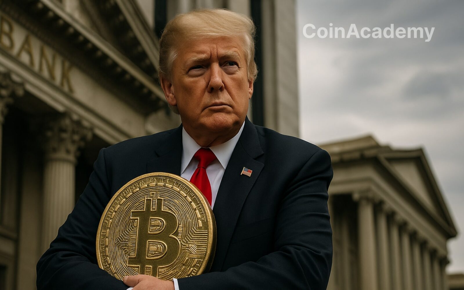 trump bitcoin btc banques
