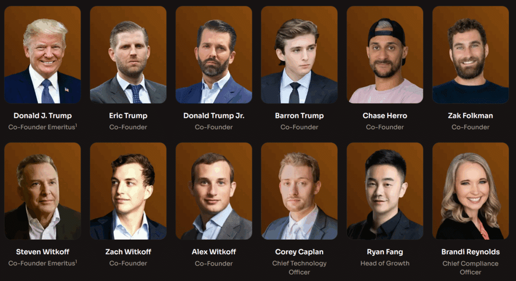world liberty financial team