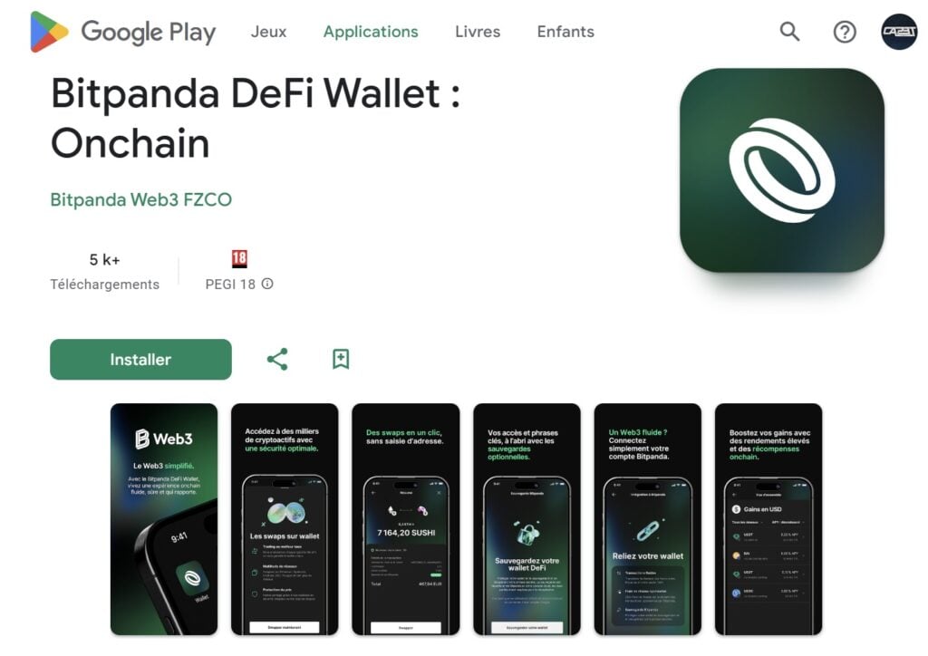 Bitpanda defi wallet