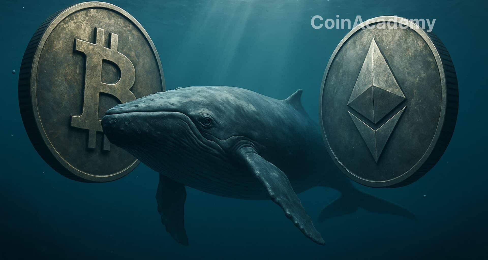 baleine bitcoin ethereum btc eth