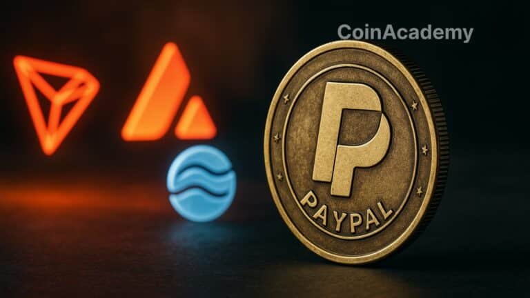 paypal avalanche sei tron pyusd stablecoin layerzero