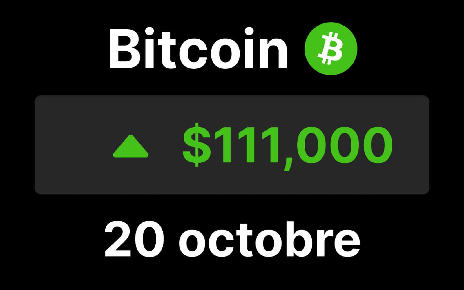 BTC bitcoin 111 trump chine usa taux