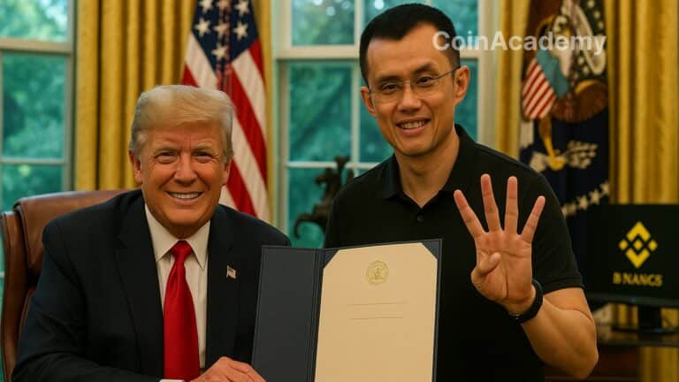 cz binance trump grace presidentielle
