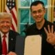 cz binance trump grace presidentielle