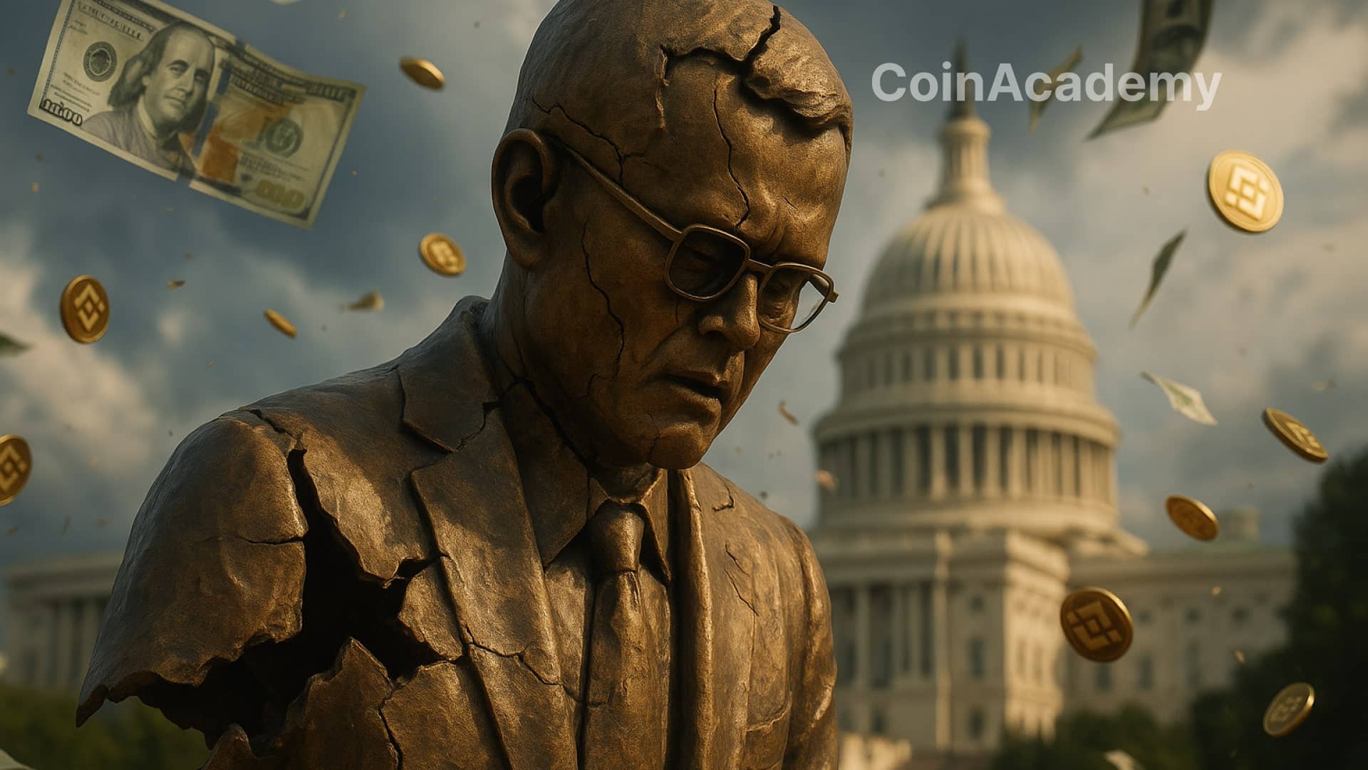 Le memecoin “CZ Statue” s’effondre après le désaveu de l’ancien patron de Binance