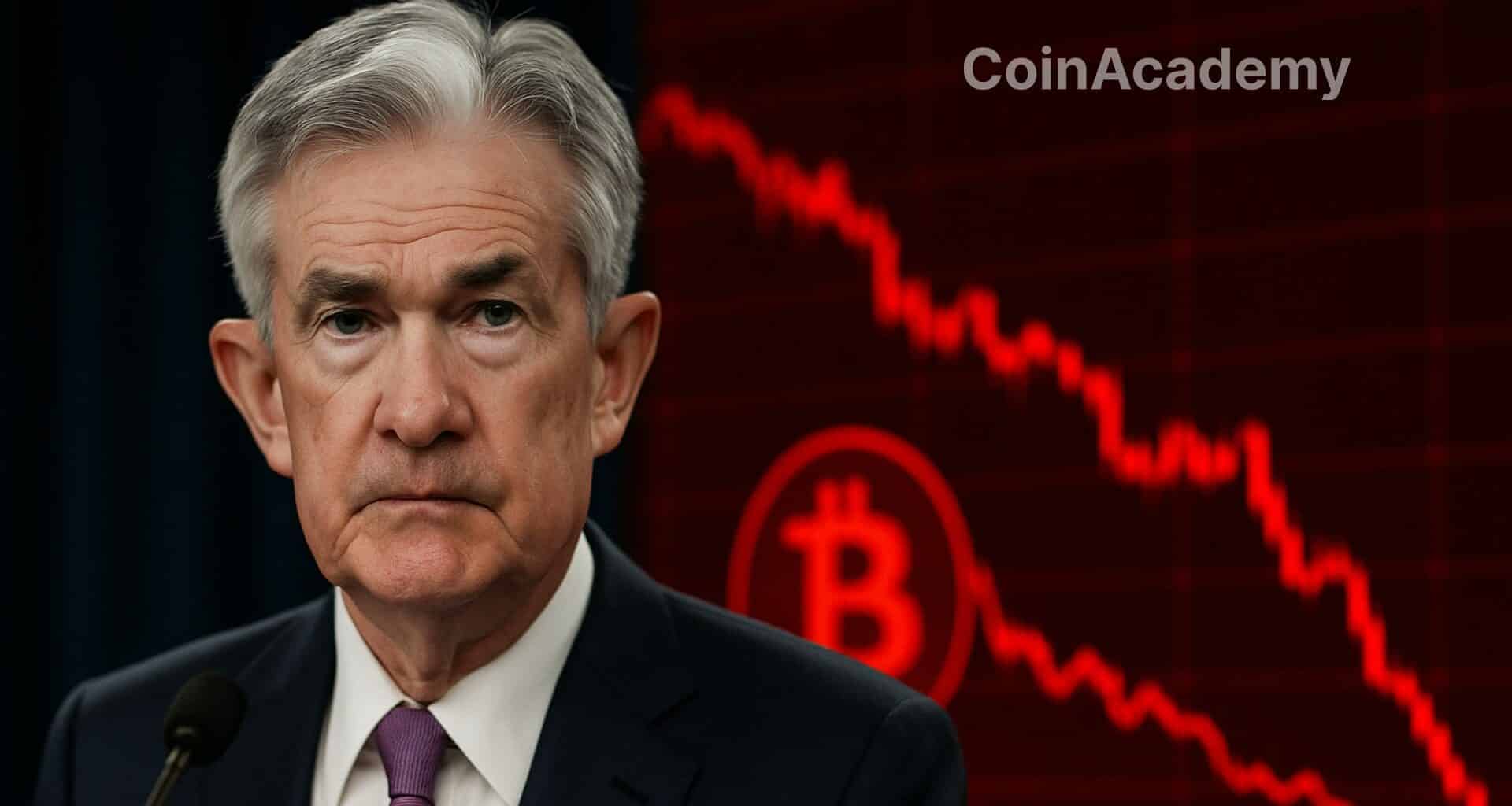 jerome powell fed chute marché