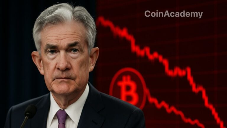 jerome powell fed chute marché