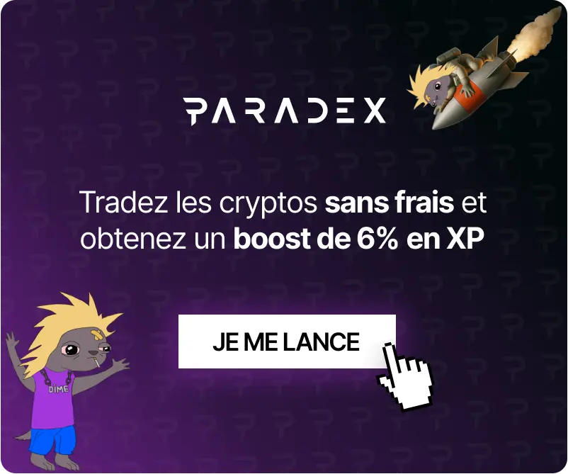 Paradex Airdrop Sidebar