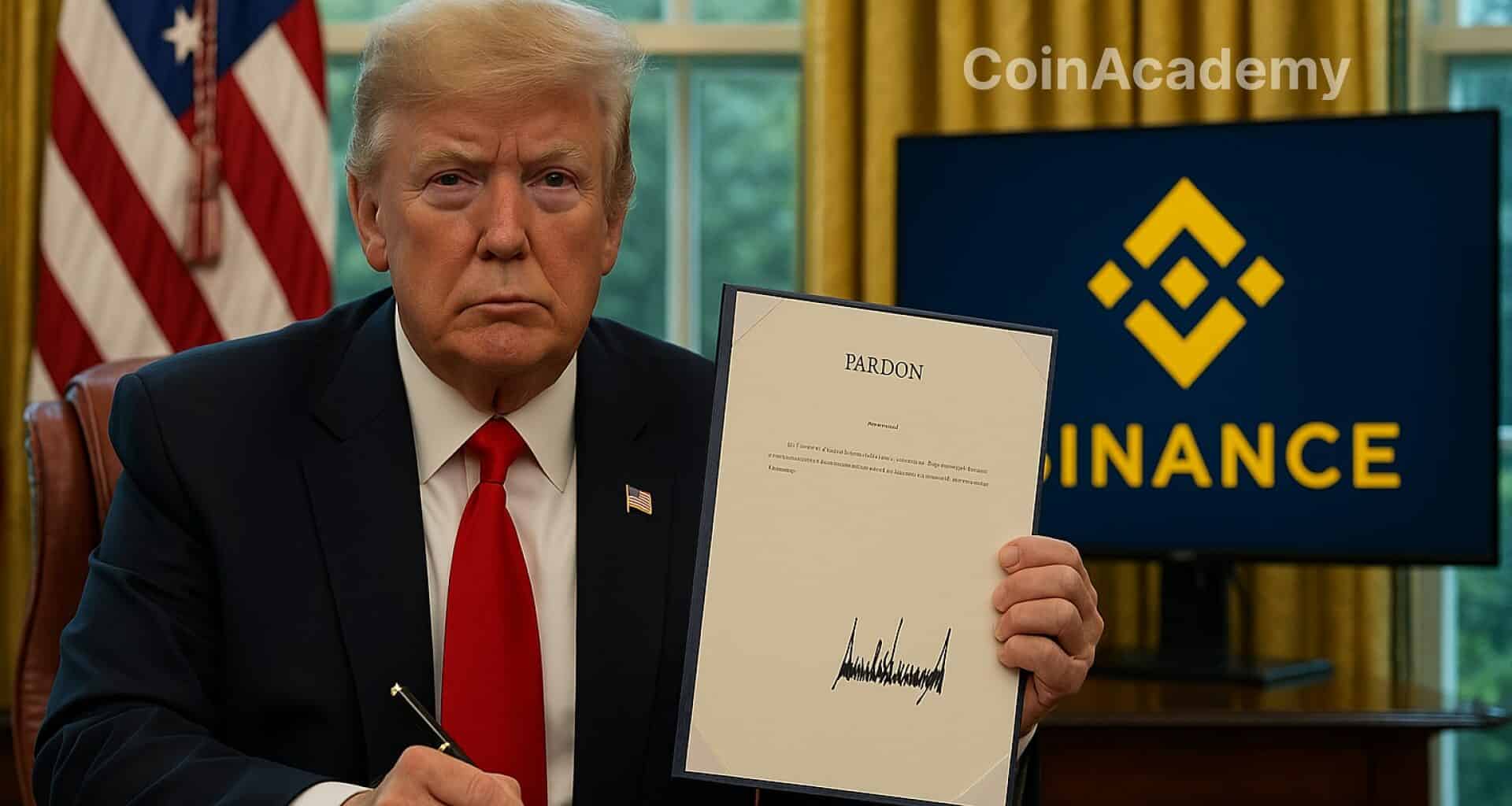 trump cz pardon binance