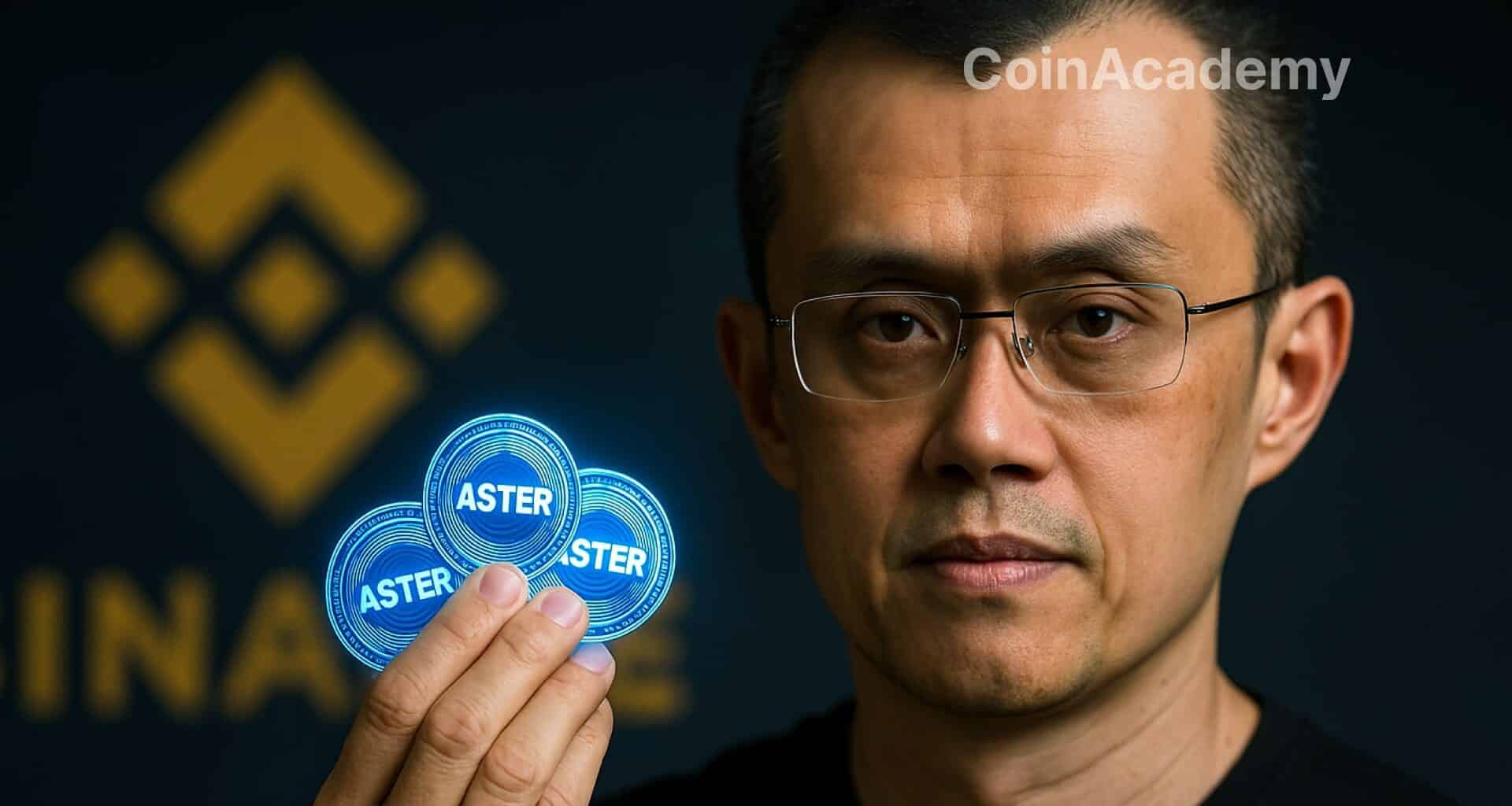 cz aster 2 millions dex binance