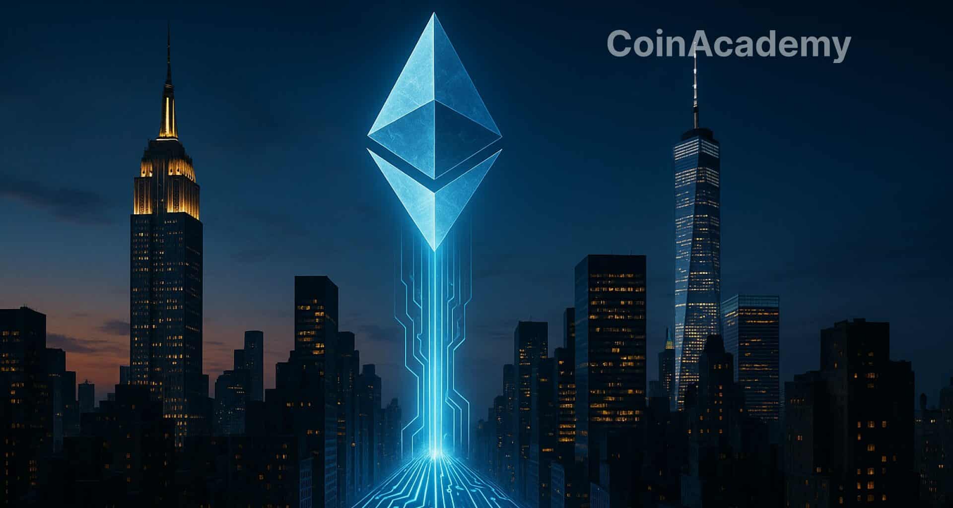ethereum infrastructure wall street eth blackrock